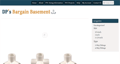 Desktop Screenshot of dpsbargainbasement.com